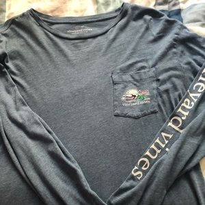 Men's Snowboard Send It Whale Pocket T-Shirt